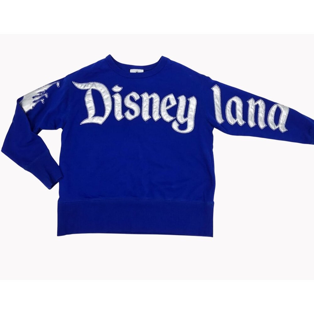 Disney Parks Spirit Jersey Adult XS Wishes Come True Blue Silver